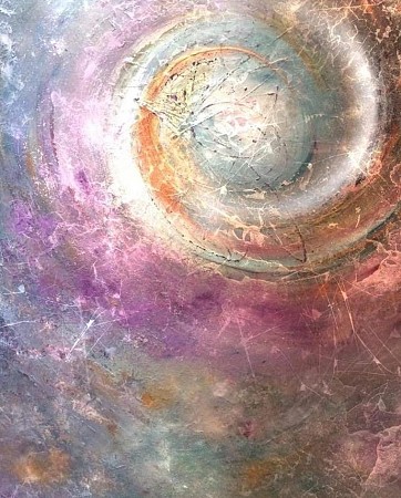 Cosmicflow geschilderd door Diney Berg